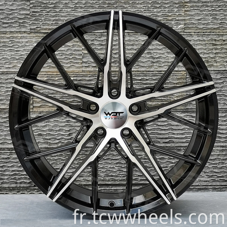 Alloy car wheels with less loss